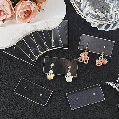 20 шт. акриловые карточки для демонстрации сережек&nbsp;EDIS-CP0001-16B