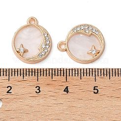 Подвески из сплава акрила со стразами FIND-R147-07G