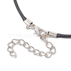 Стеклянные бусины и полимерная глина и ожерелья с подвесками в виде снежинок от сглаза NJEW-MZ00102-02