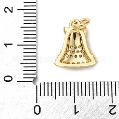 Breloques en laiton avec zircone cubique de micro pave&nbsp;LS-KK-I383-05G-01