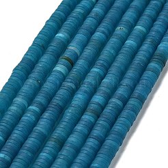 Бусины из натурального белого нефрита G-P575-B14-6x1mm-08