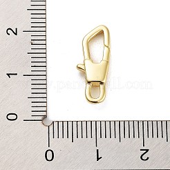 亜鉛合金カニカン  長持ちメッキ  14KGP本金メッキ  18x7x3.5mm  穴：3x1.8mm&nbsp;PALLOY-O003-01A