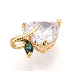 Латунные микро проложить кубического циркония подвески&nbsp;KK-N261-09G