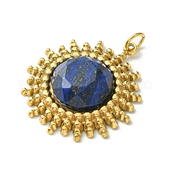 Facettierte natürliche Lapislazuli Anhänger&nbsp;FIND-Z028-38B