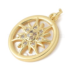 Латунные микро проложить кубического циркония подвески&nbsp;KK-K298-30G