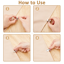 30шт железные застежки DIY-FH0007-77