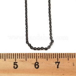 Messing-Roloketten-Halsketten für Frauen&nbsp;NJEW-D302-45B