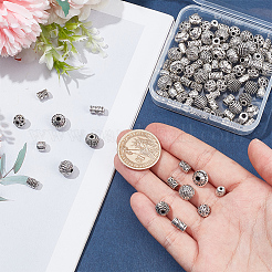 96шт 8 стиля бусины из сплава в тибетском стиле FIND-NB0005-05