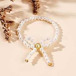 Bagues de doigts en perles d'imitation pour femmes&nbsp;PO9869
