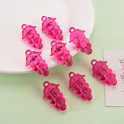 Осенняя тема прозрачные акриловые бусины TACR-S154-60B-906