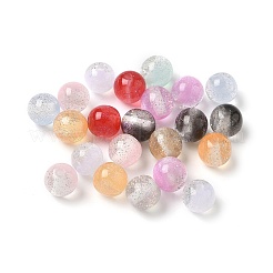 Двухцветные бусины из смолы&nbsp;RESI-Q025-02A