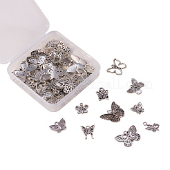 Тибетский стиль полые литые подвески&nbsp;TIBE-CJ0001-09