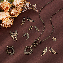 8 стили подвески из сплава в тибетском стиле FIND-AR0005-89