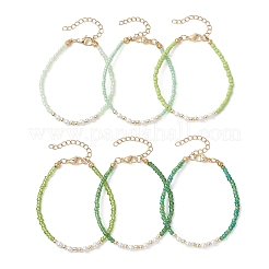 Стеклянные браслеты из бисера&nbsp;BJEW-JB12957