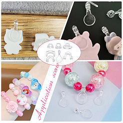 1400 шт. 7 стиля в виде пластиковых оснований для подвесок FIND-AR0004-30