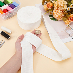 Поликоттоновые ленты шириной 10 ярд. SRIB-WH0011-158