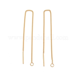 Ионное покрытие (ip) 304 нержавеющая сталь серьги-гвоздики фурнитура X-STAS-E161-07G