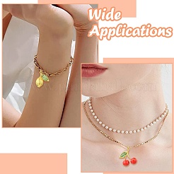 5 шт. 5 стиля латунных подвесок со стразами&nbsp;KK-CJ0003-38