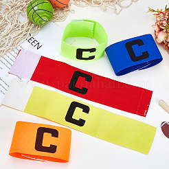 5шт. 5-х цветная нейлоновая повязка на руку&nbsp;AJEW-CN0001-93