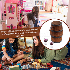 Бочка для красного вина из дерева DJEW-WH0050-23A