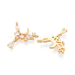 Латунные микро проложить кубического циркония подвески&nbsp;X1-KK-N263-46G