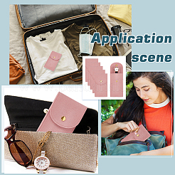 6 комплект прямоугольных бархатных мешочков для хранения часов ABAG-NB0002-09