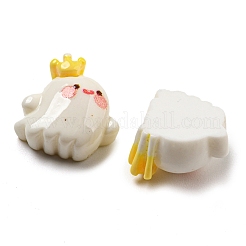 Cabochon decodificati in resina opaca di halloween&nbsp;CRES-R202-01E