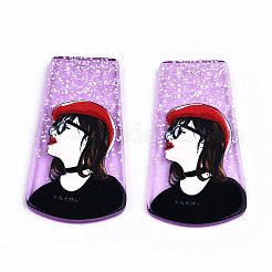 Прозрачные акриловые подвески&nbsp;KY-T022-08