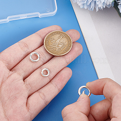 3 шт. 3 стиля 925 кольца с пружинным затвором из стерлингового серебра FIND-PH0023-41