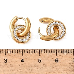 Pendientes colgantes de aro para mujer&nbsp;SA-A003-01G