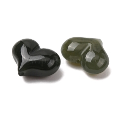 Natürliche Nephrit-Jadeperlen&nbsp;G-Z155-13