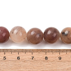 Stränge aus natürlichen violetten Erdbeerquarzperlen&nbsp;G-T150-A08-12mm