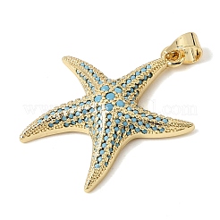 Ottone micro spianare pendenti zirconi&nbsp;KK-CBA960E-01A-G