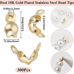 300 шт. наконечники из нержавеющей стали 304 STAS-BBC0005-78