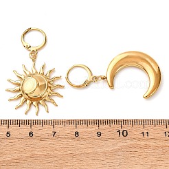 Серьги с застежкой-рычагом из нержавеющей стали 304 EJEW-K315-02G