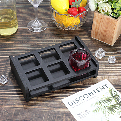 2 support de rangement pour verres à vin en bois&nbsp;ODIS-WR0001-19