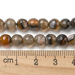 Природный агат бисер нитей G-M437-B01-02