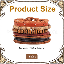 1 сумка многорядных браслетов BJEW-CL0001-12