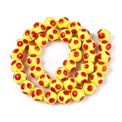 Бусы лэмпворк ручной работы&nbsp;LAMP-N037-02E