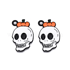 Подвески из эмалевого сплава с распылением на тему Хэллоуина&nbsp;ENAM-T020-09B