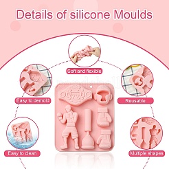 2 шт. силиконовые Молды на тему бокса для поделок своими руками&nbsp;ST-CJ0007-83