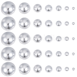 3000 Stück ABS-Imitationsperlen-Cabochons&nbsp;KY-CY0001-09