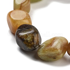 Природного нефрита Xiuyan бисер нитей G-Z061-A04-01