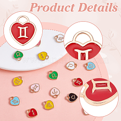 Сплав эмали подвески&nbsp;ENAM-PH0002-90