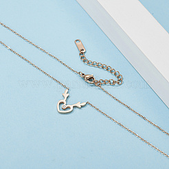 Ожерелья с подвеской в виде сердца из оленьего рога DZ8057