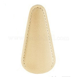 Ножницы для дизайна ногтей из искусственной кожи, защитный кожаный чехол для ножниц, Защитная крышка для ножниц, сбор мешков, papayawhip, 7.3x3.6x0.3 см