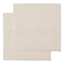 Tissu punch Needle avec des cadres carrés en bambou, tissu de broderie, amande blanchie, 230x230x17mm