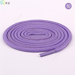 Cordón de poliéster cordón, púrpura medio, 4mm, 1 m / cadena