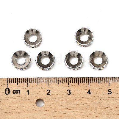 Латунные бусины разделители для поставки стразов RB-A020-9mm-28P-1