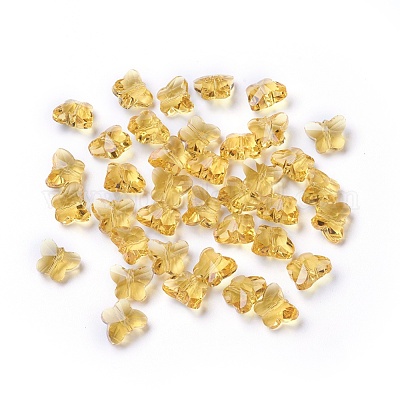 Прозрачные стеклянные бусины GLAA-P037-02A-19-1